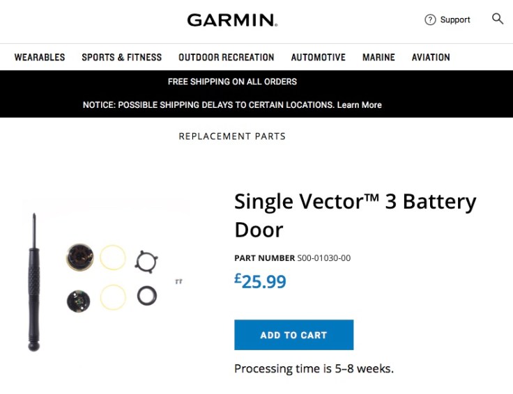 Garmin Vector